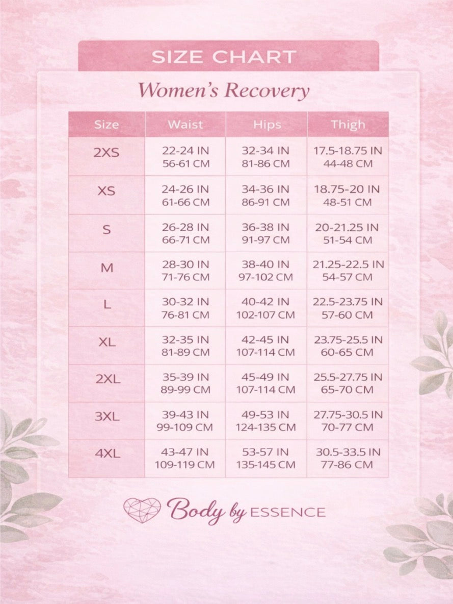 Stage 1 High-Back Compression Girdle – Mid-Thigh BBL Recovery