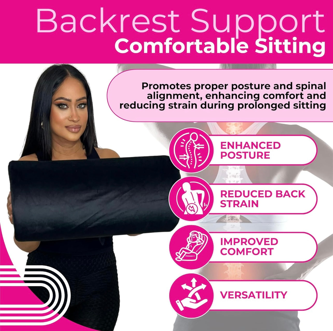 BBL Post-Surgery Recovery Pillow Kit (8-Piece Support Set)