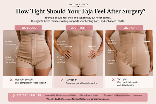 How Tight Should Your Faja Feel After Surgery?