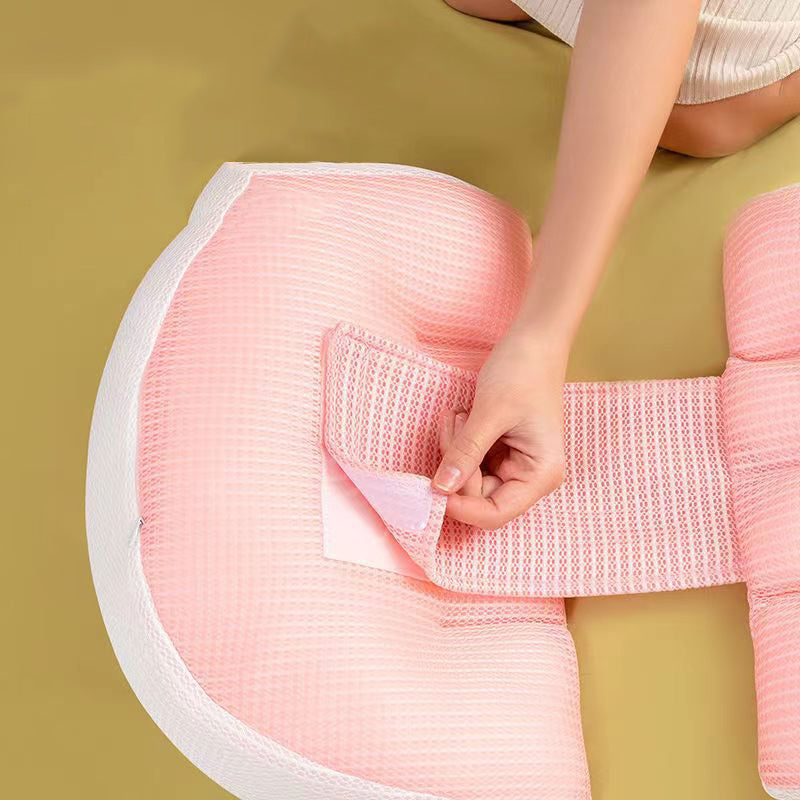 Side Sleeper Pillow with Waist & Belly Support