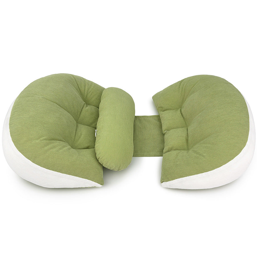Side Sleeper Pillow with Waist & Belly Support
