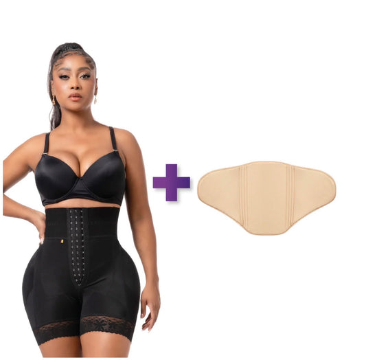 BBL Shorts + Mini Ab Board Set – Post-Op Compression & Sculpting
