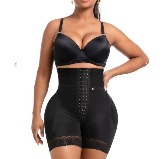 High-Waisted BBL Curve Control Shorts – Stage 3-4 Recovery & Daily Wear