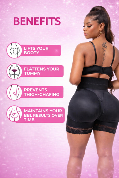BBL Shorts + Mini Ab Board Set – Post-Op Compression & Sculpting