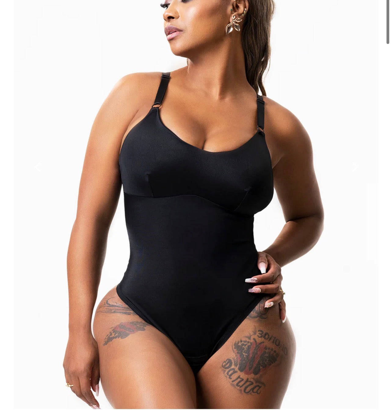 Seamless Tummy-Tuck Thong Bodysuit with Built-In Lift – Everyday Snatch