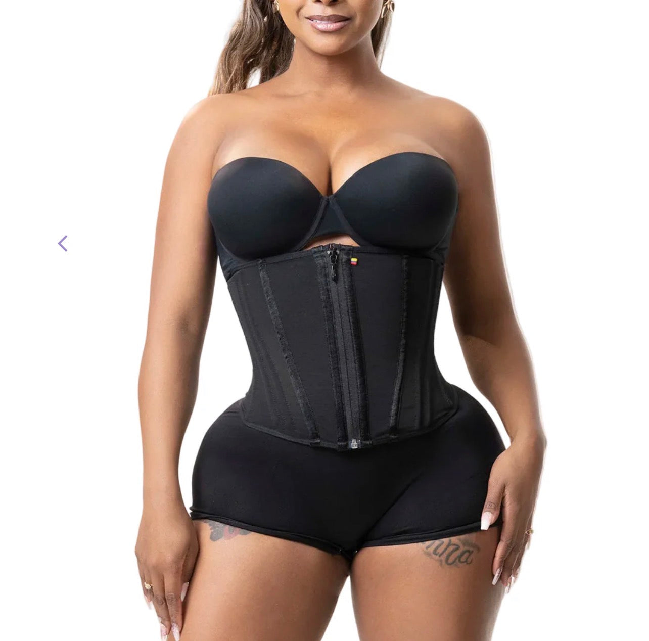 Ultra-Curve Zip & Hook Waist Trainer – Double Compression for Maximum Snatch