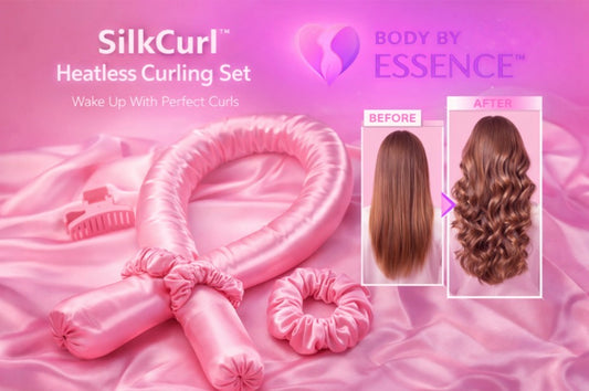 SilkCurl™ Heatless Curling Set – Overnight No-Heat Curls Kit