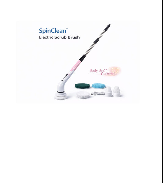 SpinClean™ Electric Scrub Brush – Deep Clean Without Effort