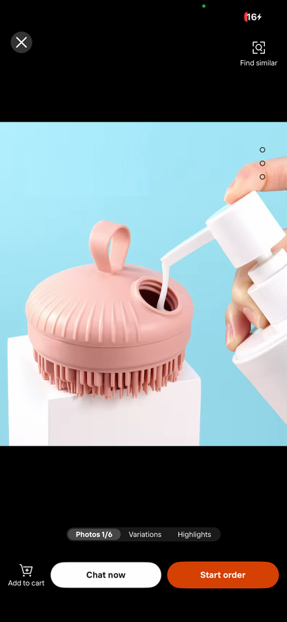 ScalpFlow™ 2-in-1 Shampoo Dispensing Massager
