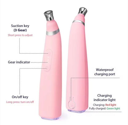 PoreVac Pro™ Blackhead Remover Vacuum – Deep Pore Cleaner Kit