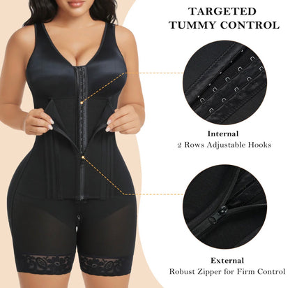 Body By Essence™ Snatch Sculpt Full Body Shaper for Women – Tummy Control Colombian Faja Compression Bodysuit Post Surgery Shapewear