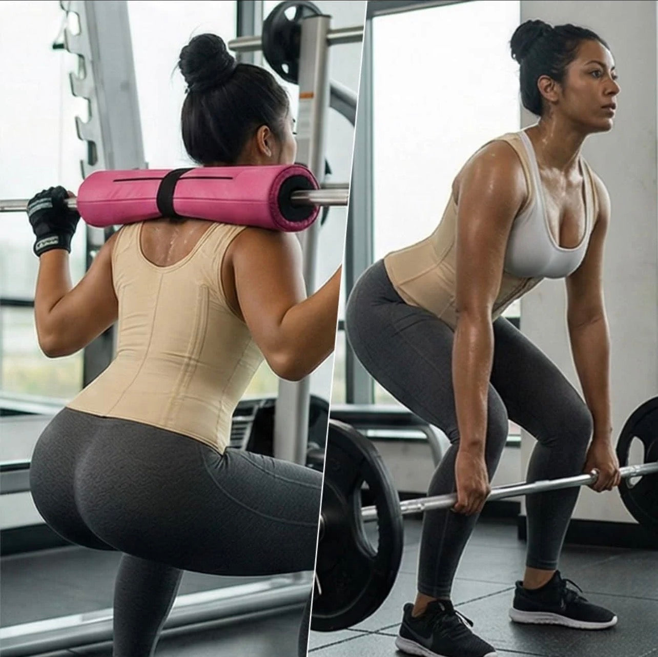 Body By Essence™ Waist Trainer for Women – Tummy Control Workout Corset Vest Waist Cincher with Adjustable Shoulder Straps