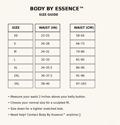 Body By Essence™ Waist Trainer for Women – Tummy Control Workout Corset Vest Waist Cincher with Adjustable Shoulder Straps
