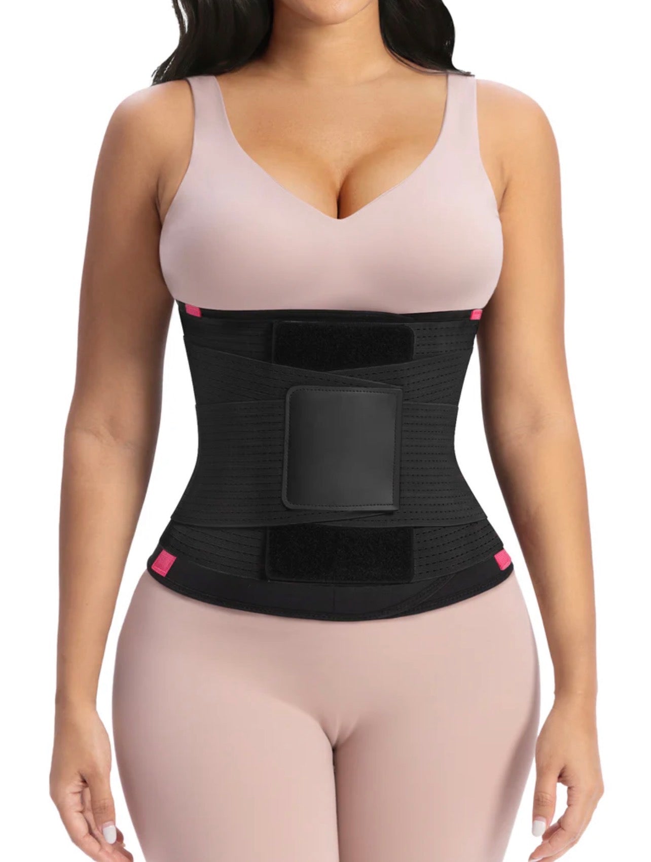 Body By Essence™ Sauna Sweat Waist Trainer for Women – Triple Layer Tummy Control Waist Cincher Workout Shaper Belt
