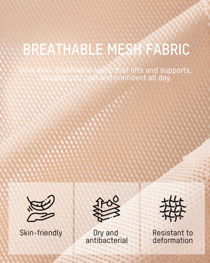 Body By Essence™ Front Closure Back Support Bra – Wireless Lift & Smoothing Everyday Comfort Bra
