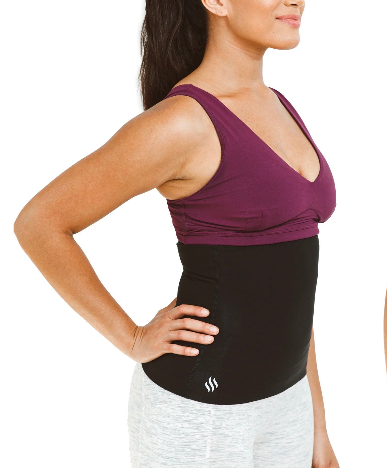 Sweat Waist Trimmer Belt – Heat & Compression Slimming Band