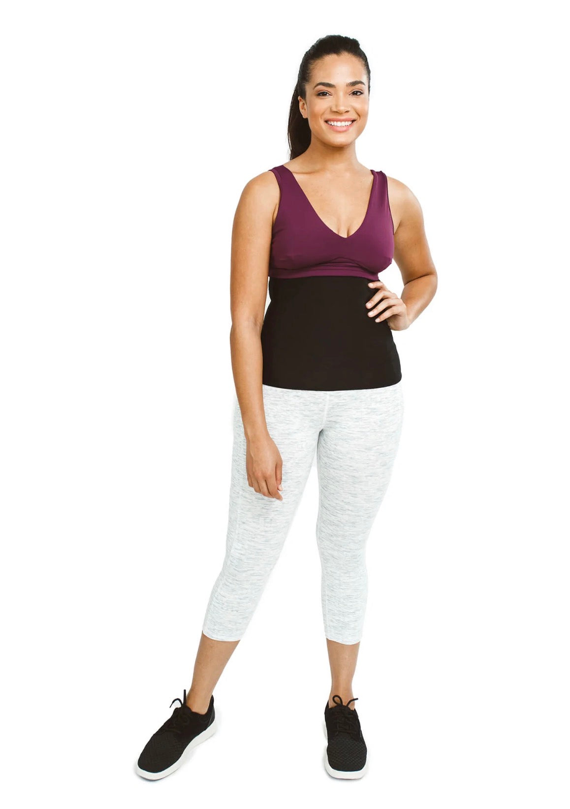 Sweat Waist Trimmer Belt – Heat & Compression Slimming Band
