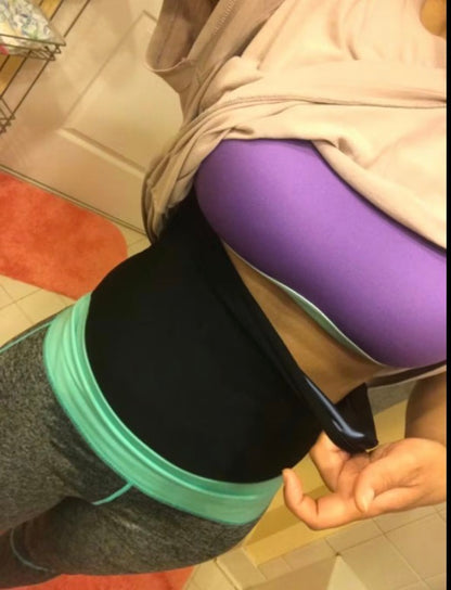 Sweat Waist Trimmer Belt – Heat & Compression Slimming Band