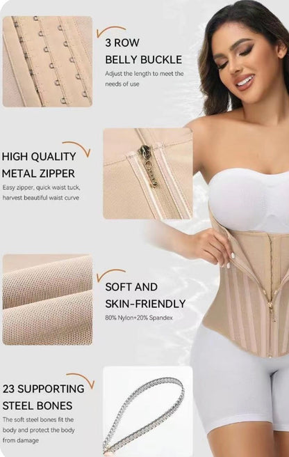 Women's Double Layer Pressure Waist And Abdomen Belt