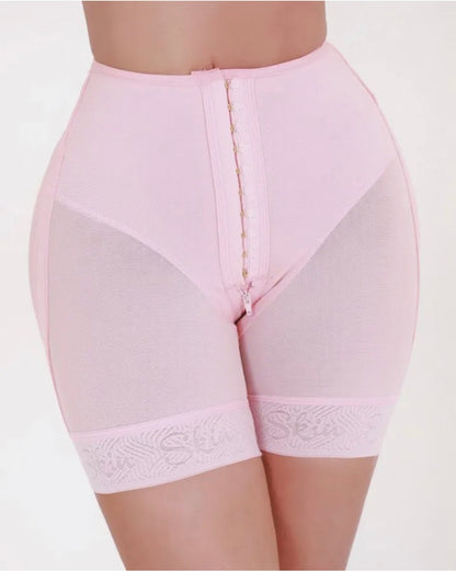 Body By Essence™ Seamless Hook & Eye Sculpting Shorts – High Waist Tummy Control Shapewear Shorts