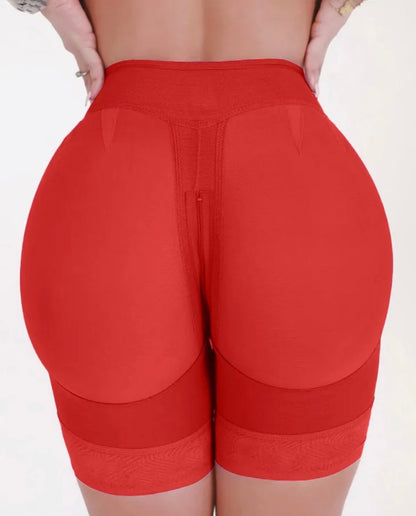 Body By Essence™ Seamless Hook & Eye Sculpting Shorts – High Waist Tummy Control Shapewear Shorts