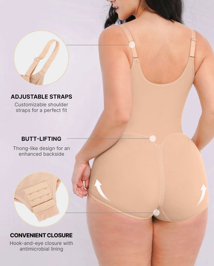SculptLift™ Built-In Waist Cincher Brief Bodysuit