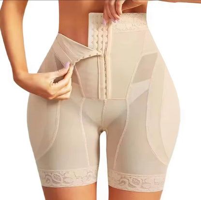Essence Curves High-Waist Padded Hip-Lift Shorts