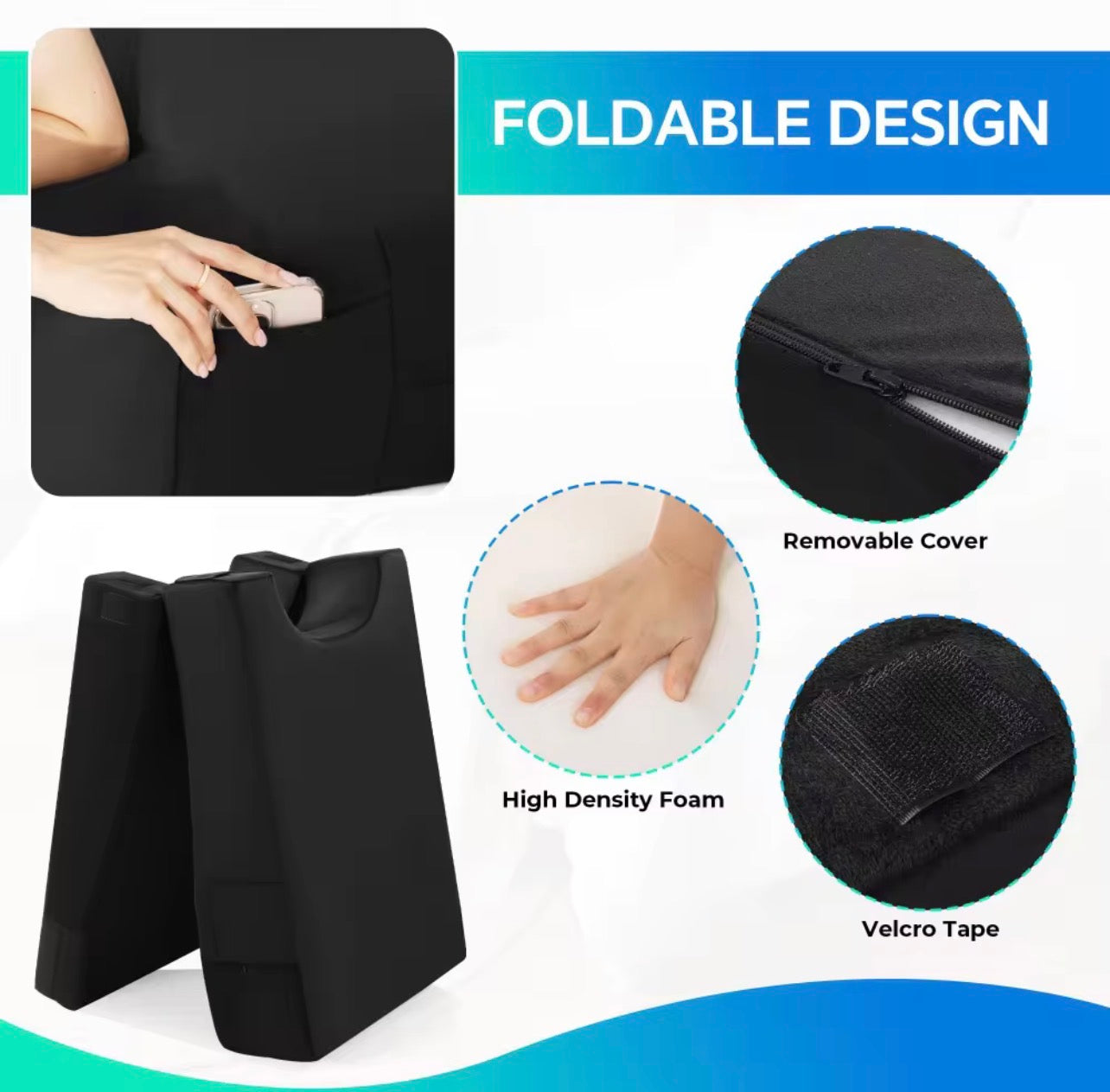 Body By Essence™ BBL Recovery Mattress – Post-Surgery Comfort Bed with Booty Cut-Out