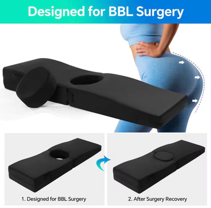 Body By Essence™ BBL Recovery Mattress – Post-Surgery Comfort Bed with Booty Cut-Out