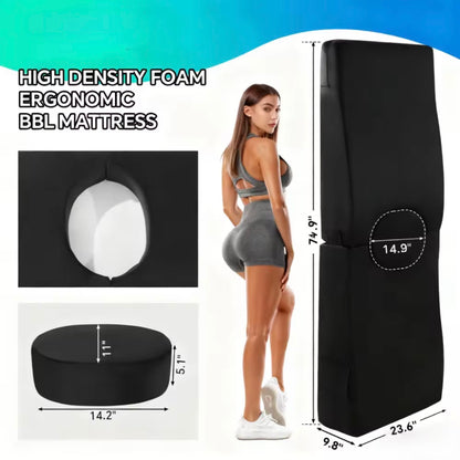 Body By Essence™ BBL Recovery Mattress – Post-Surgery Comfort Bed with Booty Cut-Out