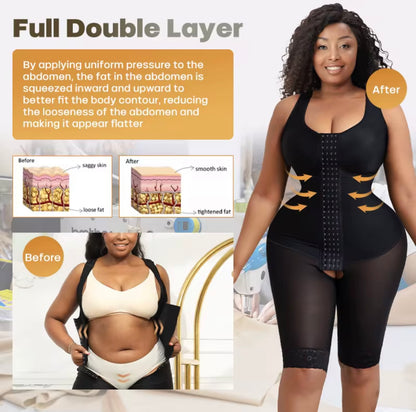 Stage 2 Post-BBL Compression Faja – Open-Butt Sculpting Support