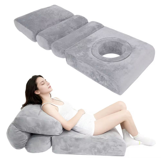 Luxury BBL Recovery Bed – Post-Surgery Support Mattress with Pressure-Relief Cutout