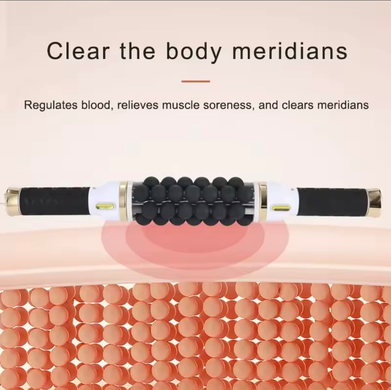 Electric Lymphatic Drainage Bead Roller – Body Contouring & Post-Op Massage Tool