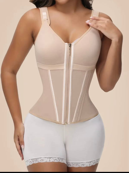 Post-Op Waist Sculpting Faja with Built-In Bra – Stage 1 Recovery