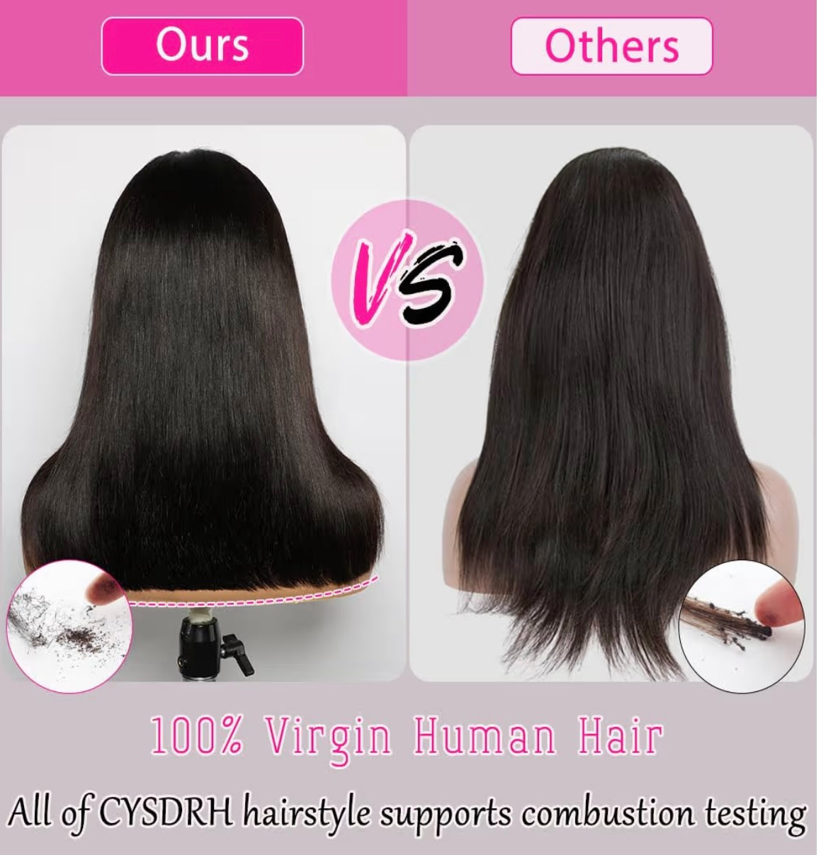 12” | 13*6 | Bob Wig Human Hair | 200% Density