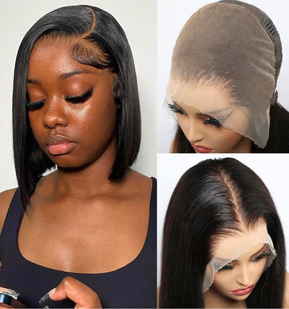 12” | 13*6 | Bob Wig Human Hair | 200% Density