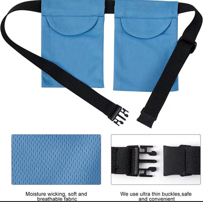 Hands-Free Post-Op Drain Belt with Shower Bag | Recovery Comfort Essential