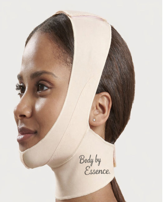 Post-Op Facial Compression Chin Strap – Adjustable Recovery Support