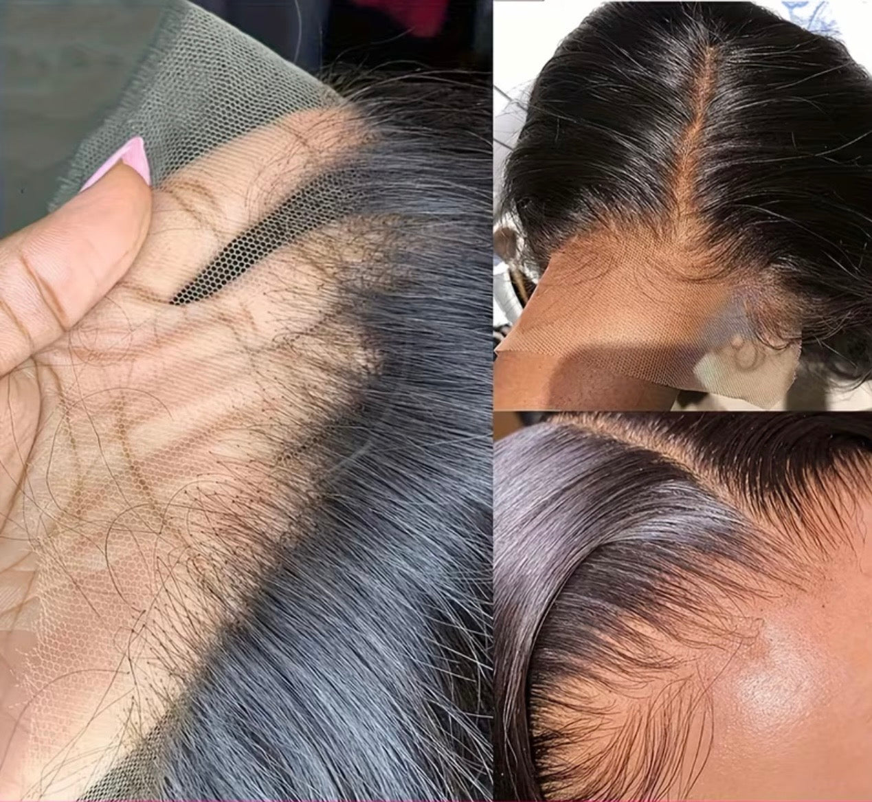 Natural Straight 18" – Sleek 13x4 Frontal Wig, 180% Density