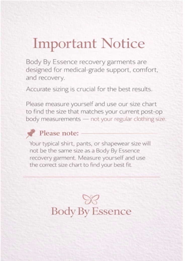 Stage 1 3/4 Sleeve Compression Bodysuit – Calf Length BBL Recovery