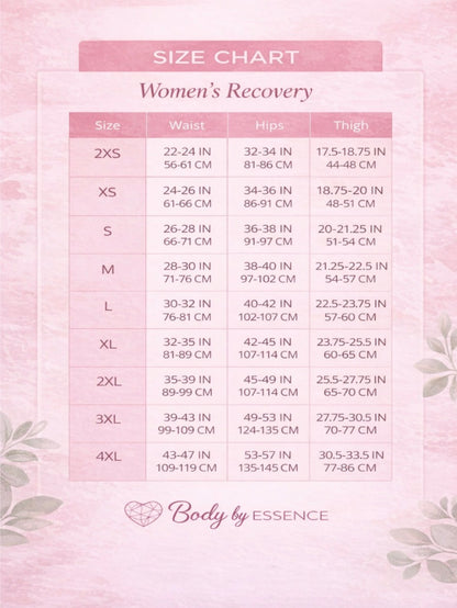 Stage 1 High-Back Compression Girdle – Mid-Thigh BBL Recovery