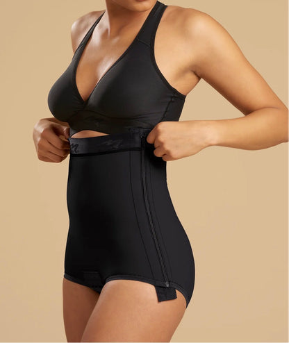 Stage 1 High-Waist Compression Panty – Bikini Length BBL Recovery