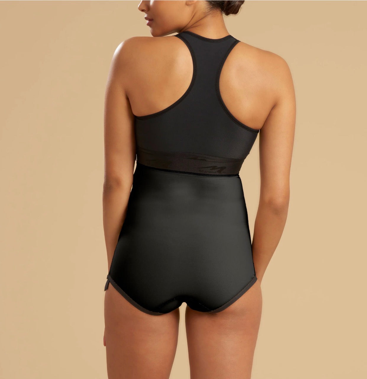 Stage 1 High-Waist Compression Panty – Bikini Length BBL Recovery