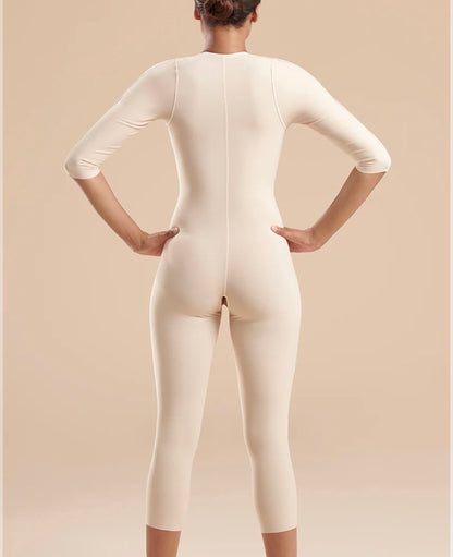 Stage 1 3/4 Sleeve Compression Bodysuit – Calf Length BBL Recovery