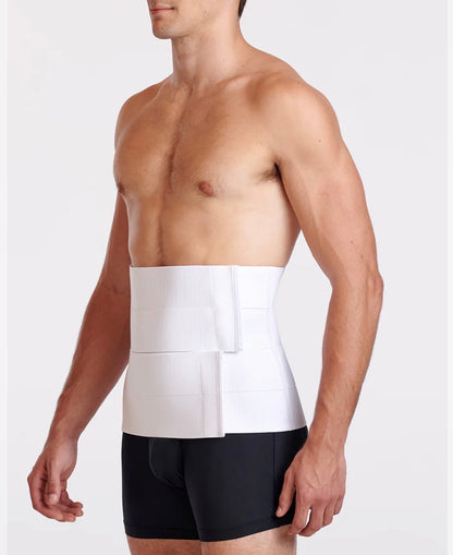 12" Stage 1 Abdominal Binder – Adjustable 2-Panel Compression