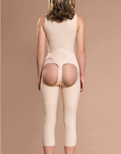 Stage 1 Open-Buttock Compression Girdle – Calf Length BBL Recovery