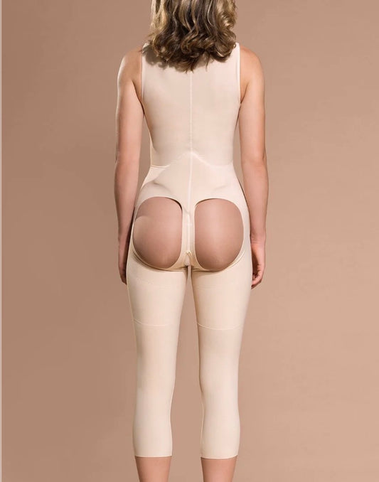 Stage 1 Open-Buttock Compression Girdle – Calf Length BBL Recovery