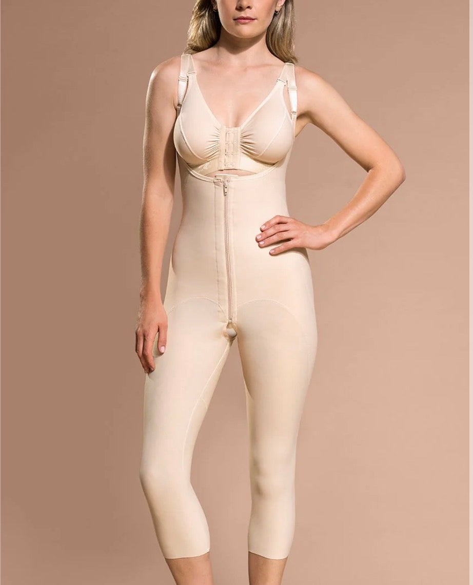 Stage 1 Open-Buttock Compression Girdle – Calf Length BBL Recovery