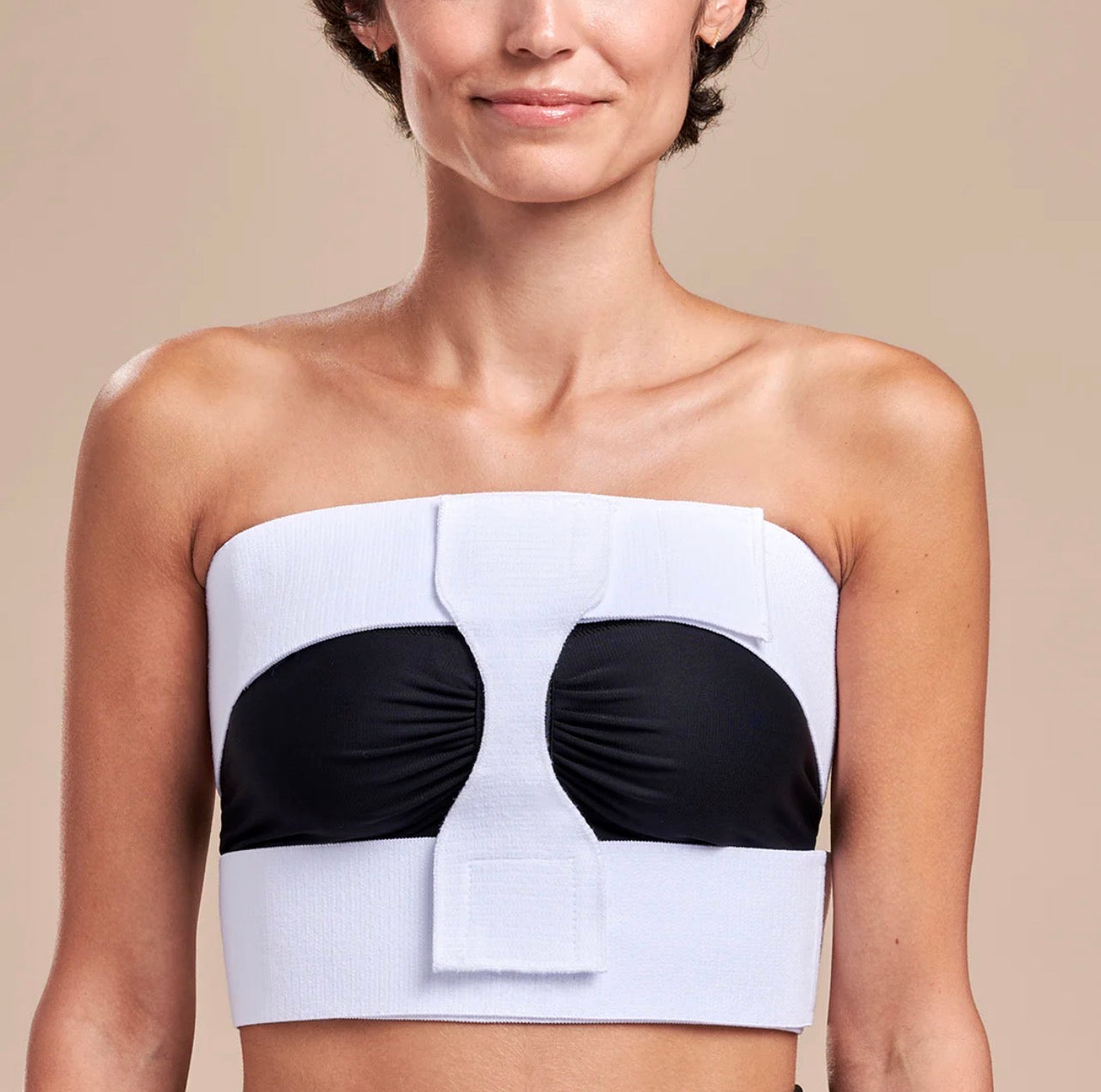 Post-Op Breast Support Stabilizer Band – Adjustable Compression