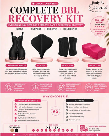 Complete BBL Recovery Bundle | Body By Essence